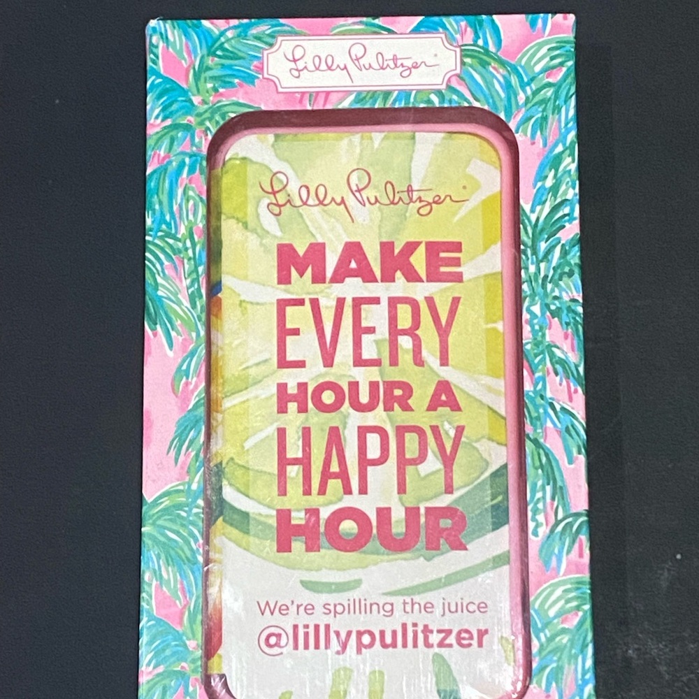 Lilly Pulitzer Palm Trees iPhone 11 Pro Phone Case NIB